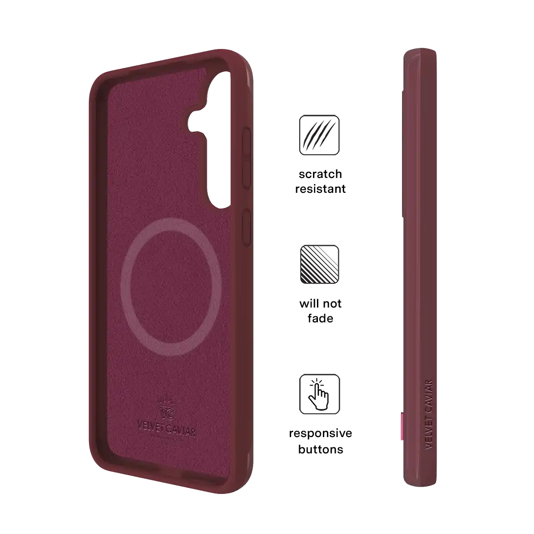 Burgundy 1990 Samsung Case