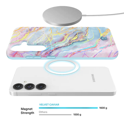 Holo Moonstone Marble Samsung Galaxy Case