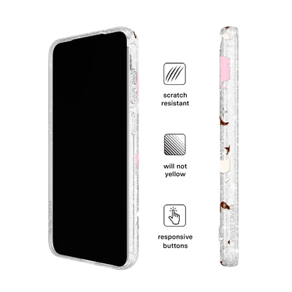 Pink Pony Glitter Samsung Case