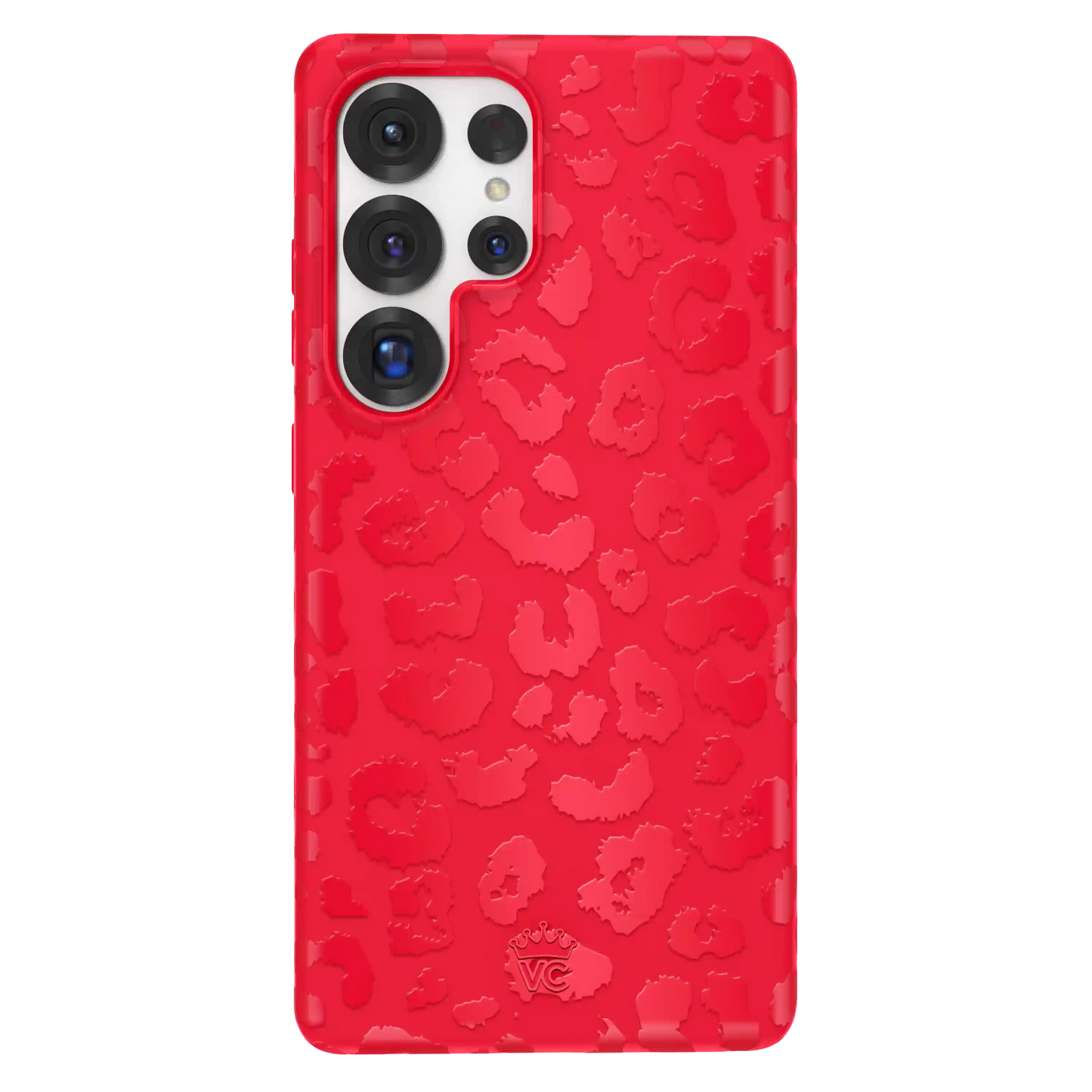 Red Hot Leopard Samsung Case