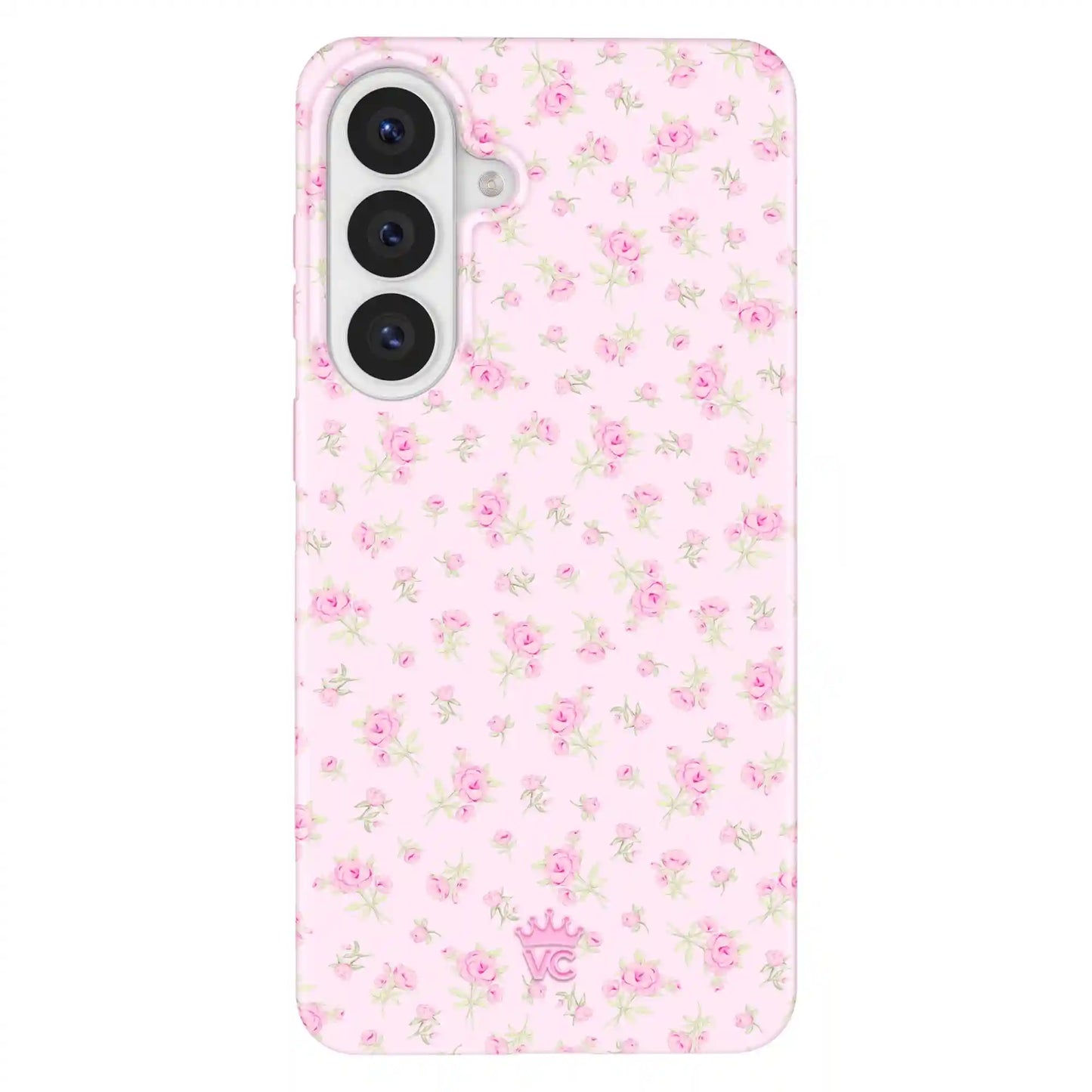 Dainty Pink Floral Samsung Case