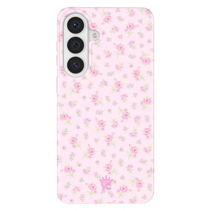 Dainty Pink Floral Samsung Case