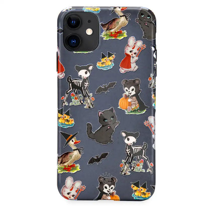 Spooky Baby Animals iPhone Case