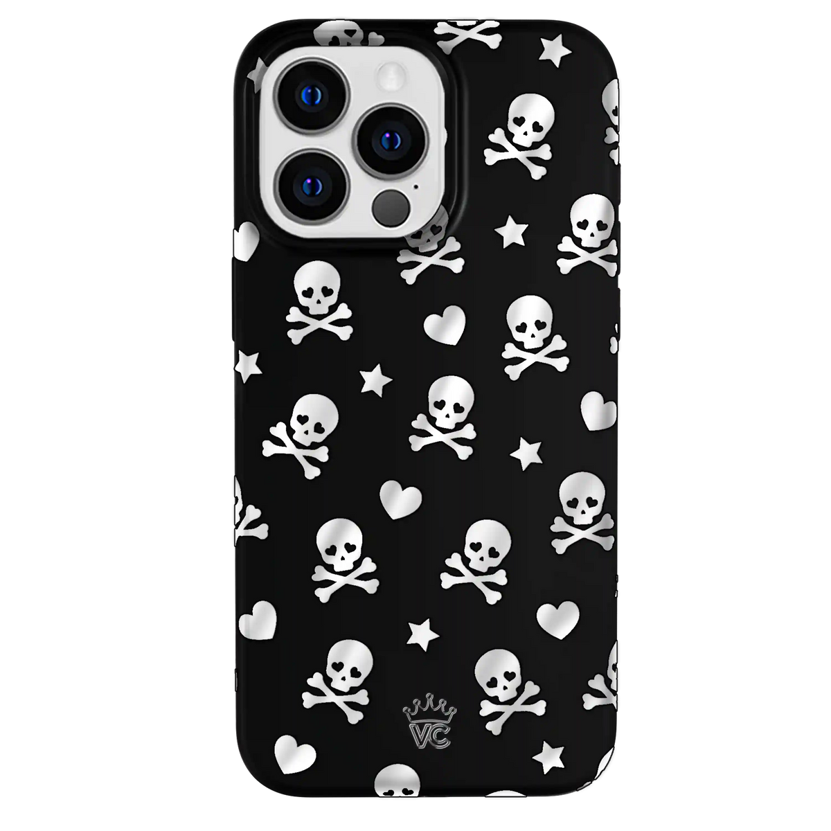 Chrome Skulls iPhone Case