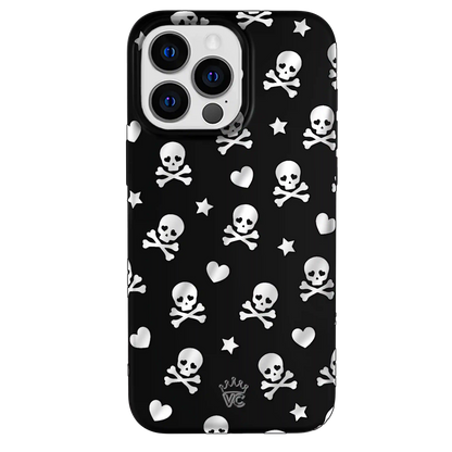 Chrome Skulls iPhone Case