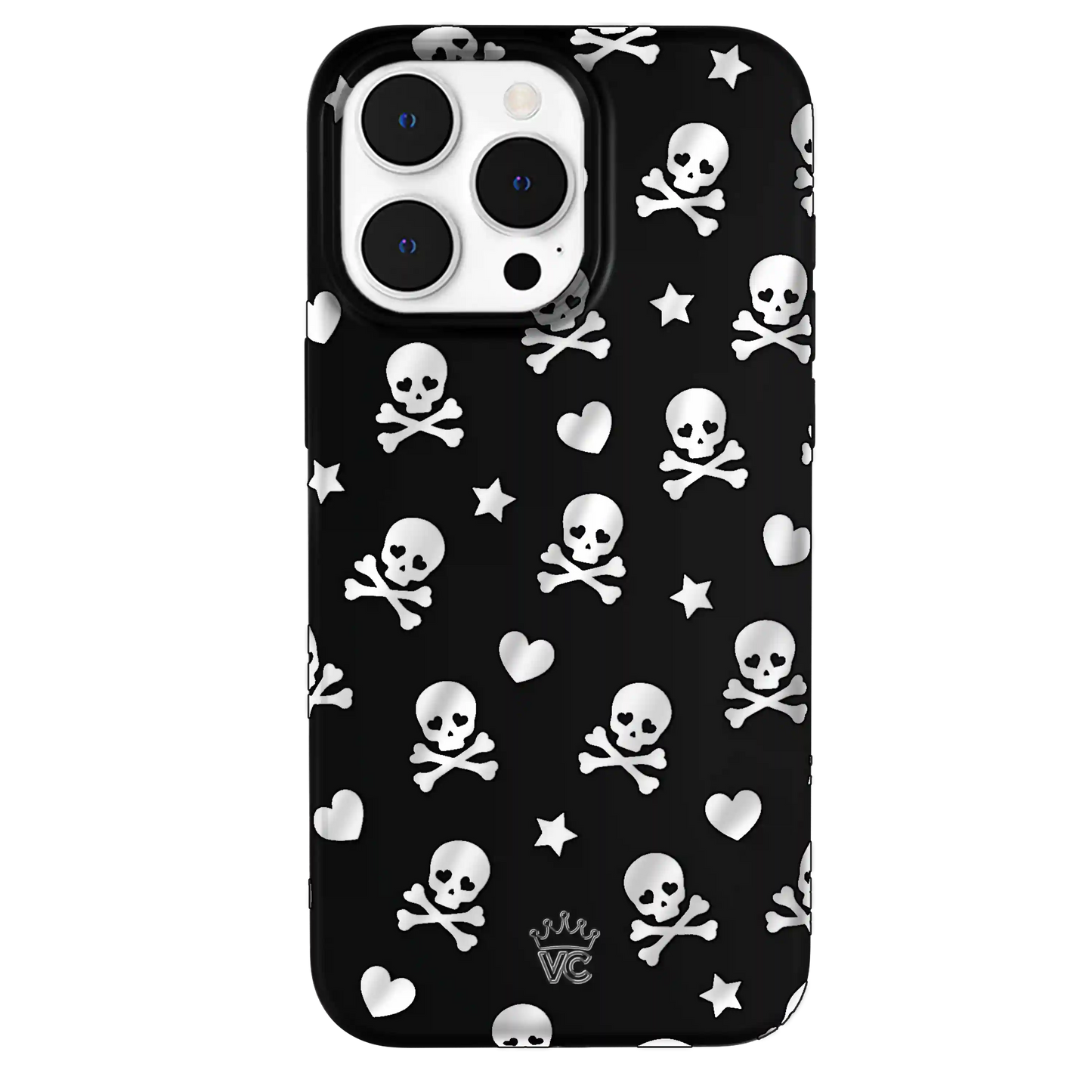 Chrome Skulls iPhone Case