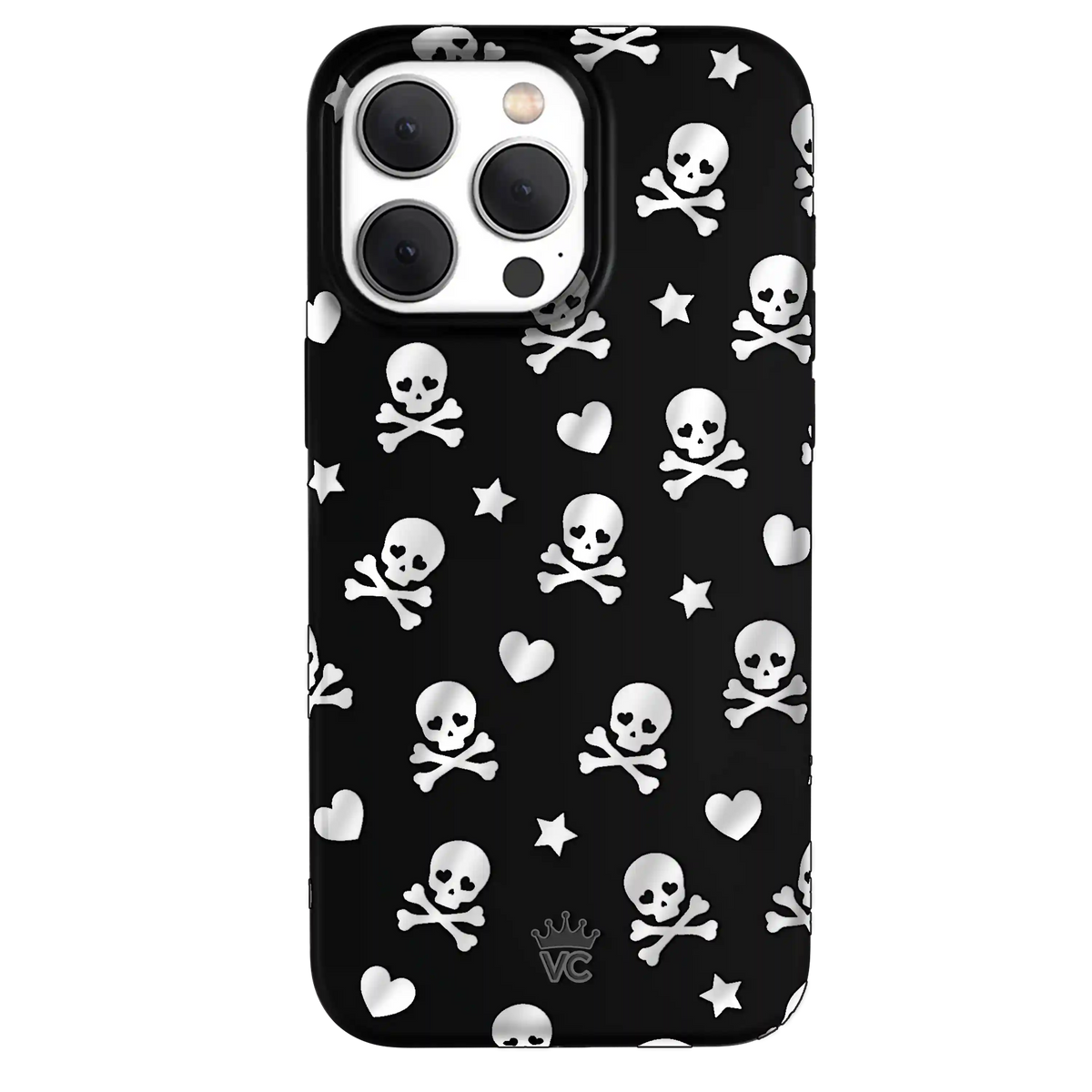 Chrome Skulls iPhone Case