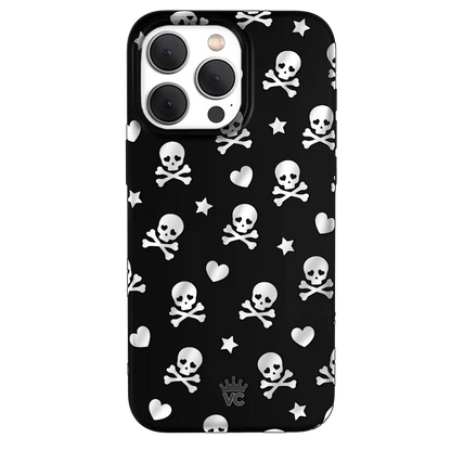 Chrome Skulls iPhone Case