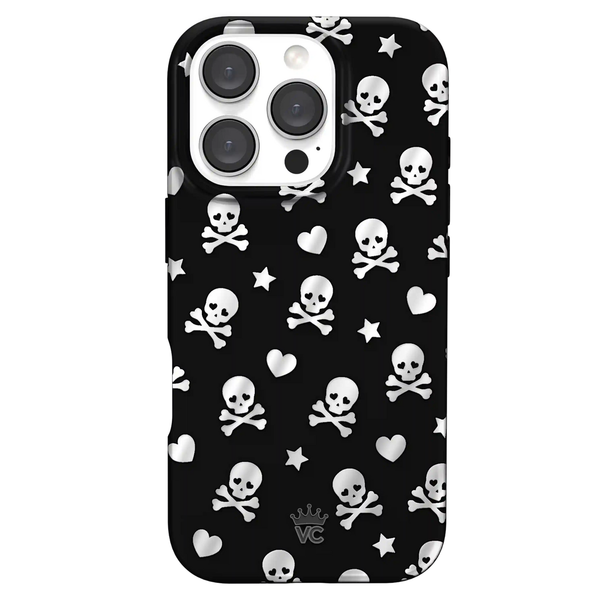 Chrome Skulls iPhone Case