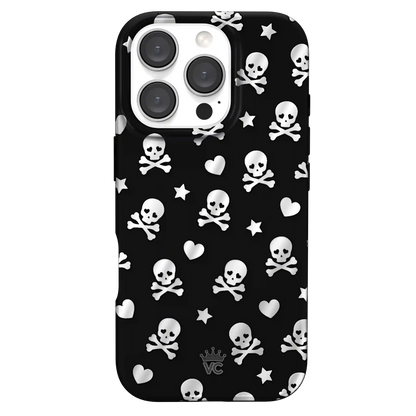 Chrome Skulls iPhone Case
