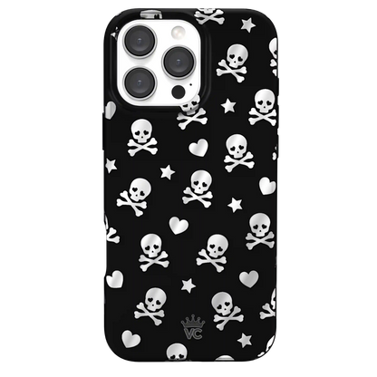 Chrome Skulls iPhone Case
