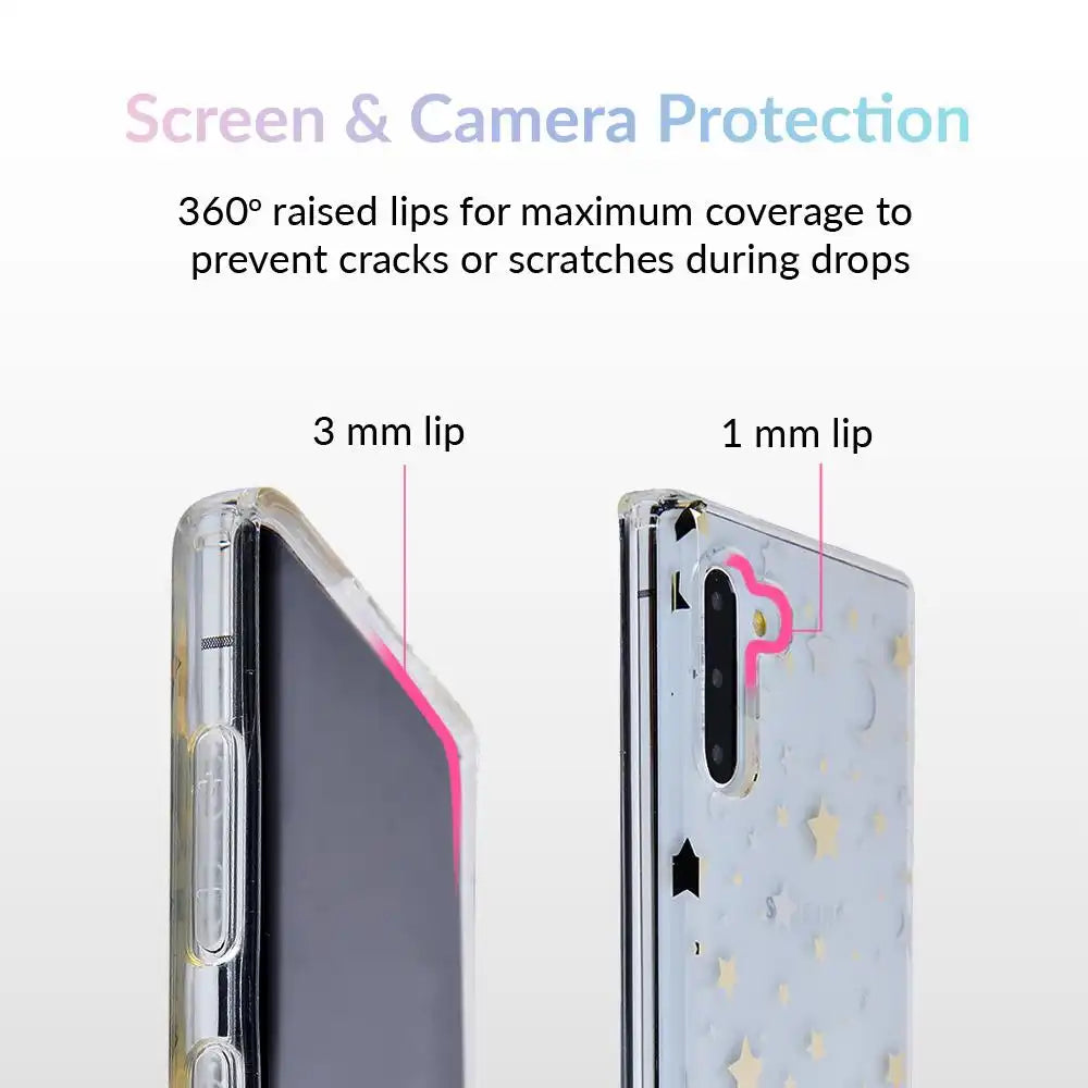 Starry Night Clear Samsung Case