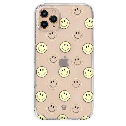 Smiley Clear iPhone Case