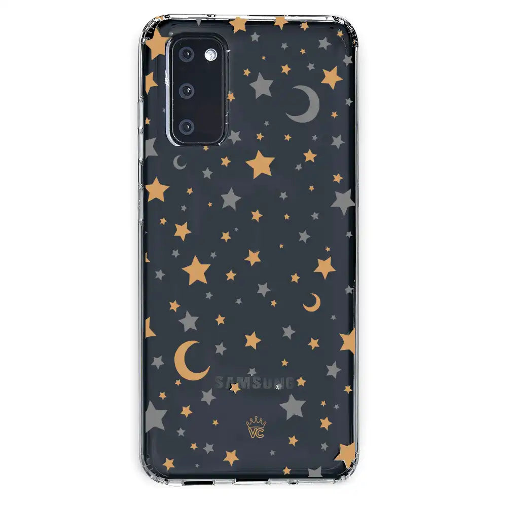 Starry Night Clear Samsung Case