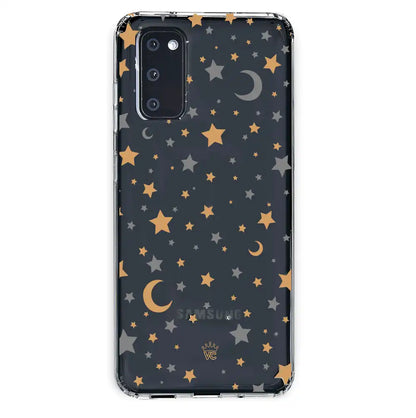 Starry Night Clear Samsung Case