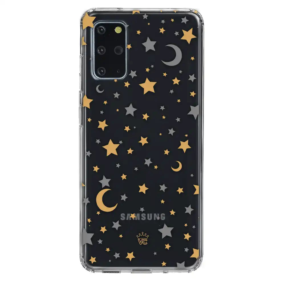 Starry Night Clear Samsung Case
