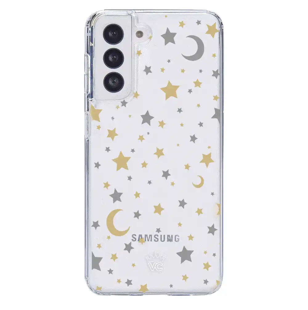 Starry Night Clear Samsung Case