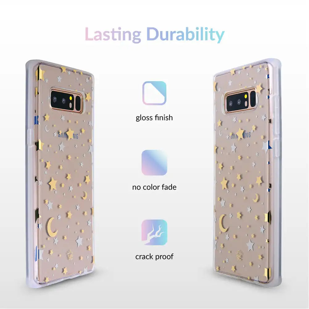 Starry Night Clear Samsung Case
