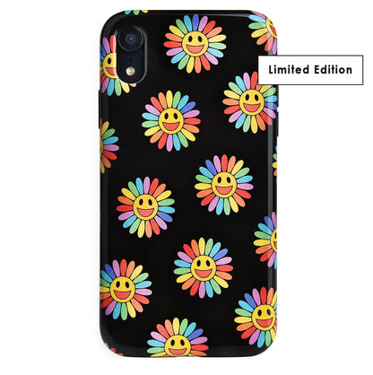 Rainbow Smiley iPhone Case