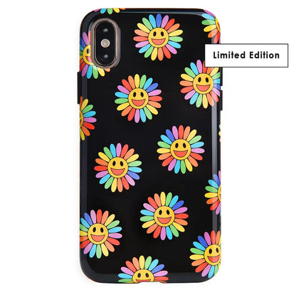Rainbow Smiley iPhone Case