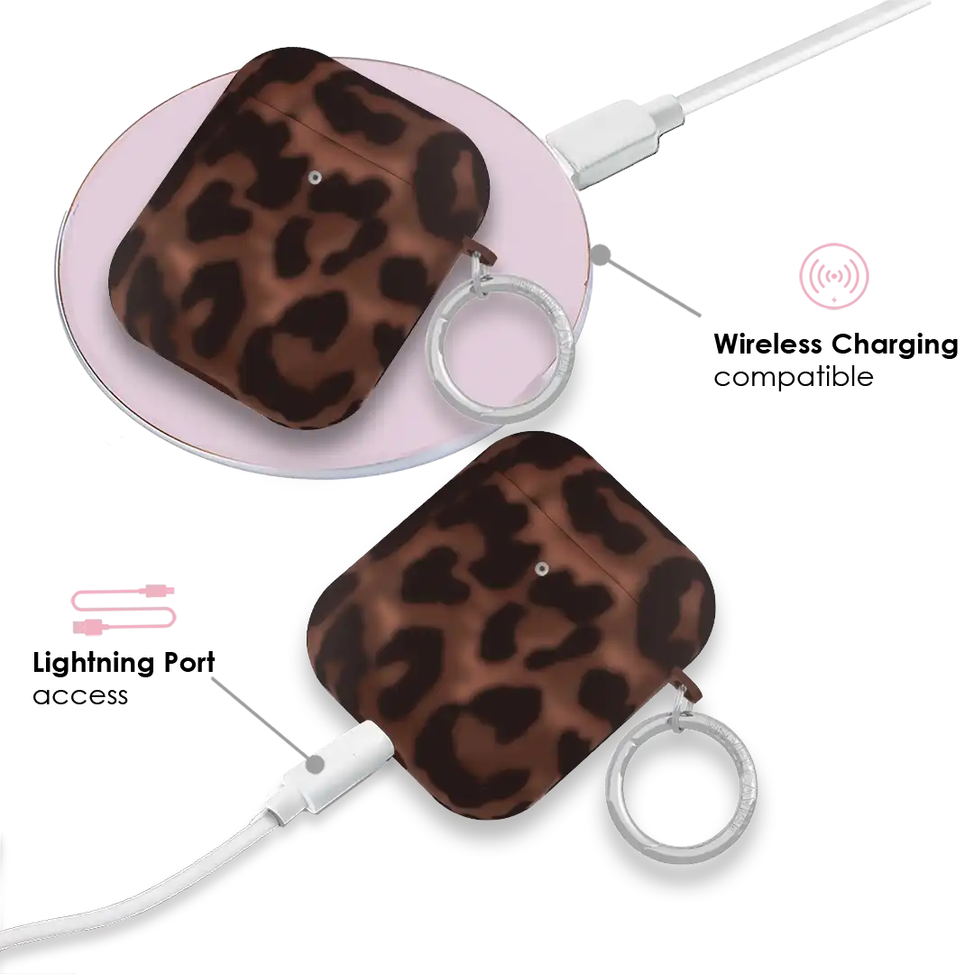 It Girl Leopard AirPod Case