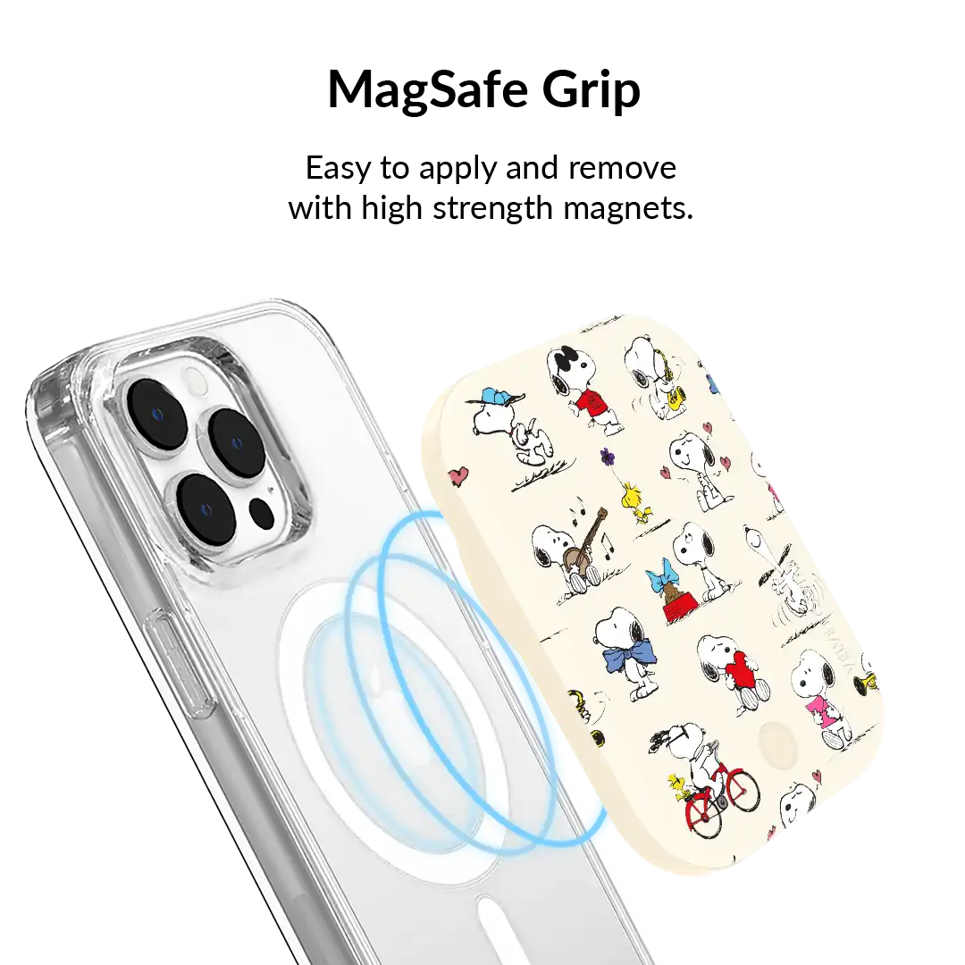 Snoopy Moods Portable MagSafe Charger Power Pack