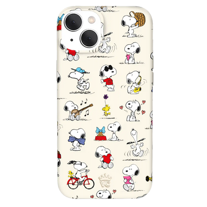 Snoopy Moods iPhone Case