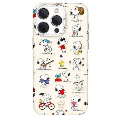 Snoopy Moods iPhone Case