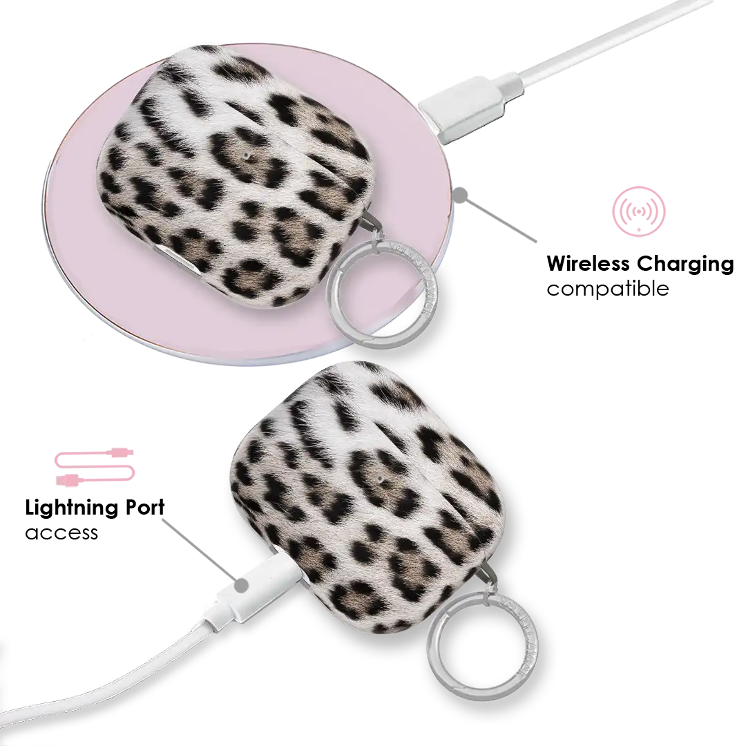 Arctic Leopard AirPod Case