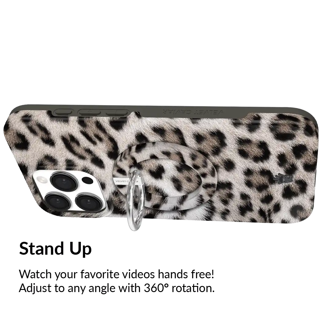 Arctic Leopard MagSafe Grip Ring