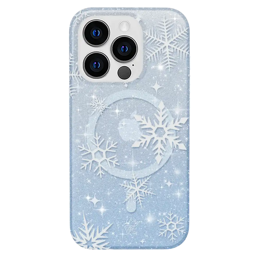 Snow Angel Glitter iPhone Case
