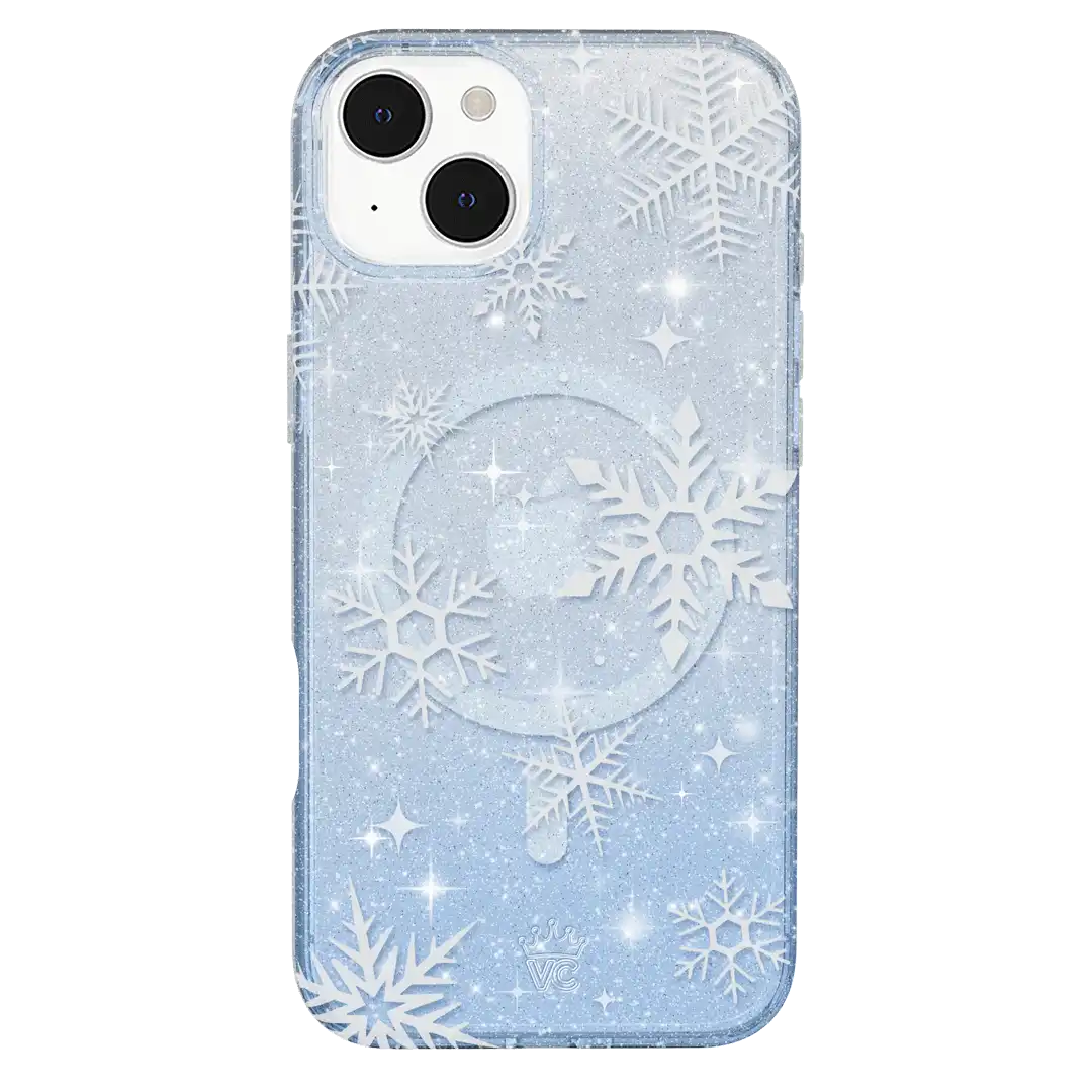 Snow Angel Glitter iPhone Case