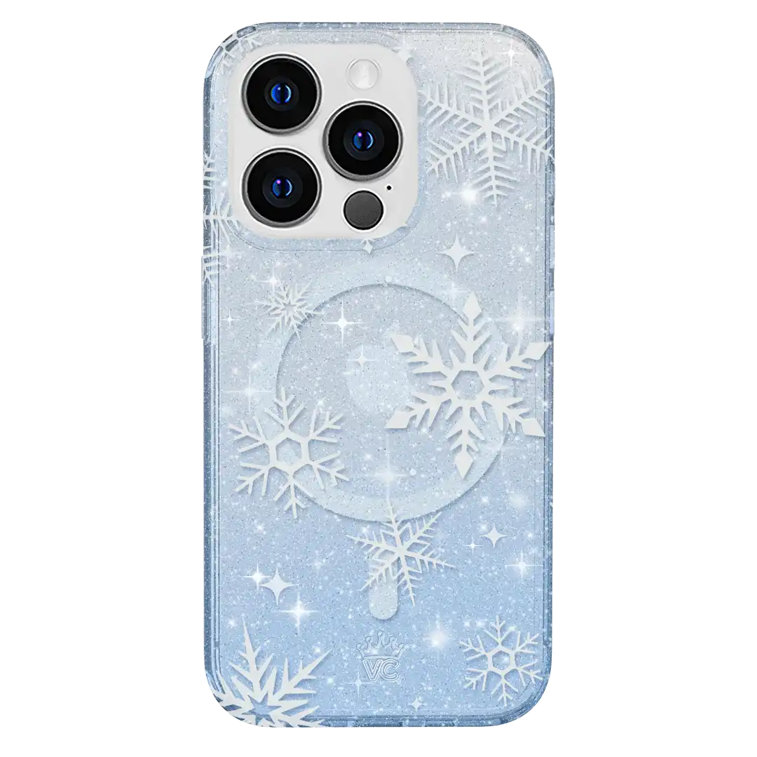 Snow Angel Glitter iPhone Case