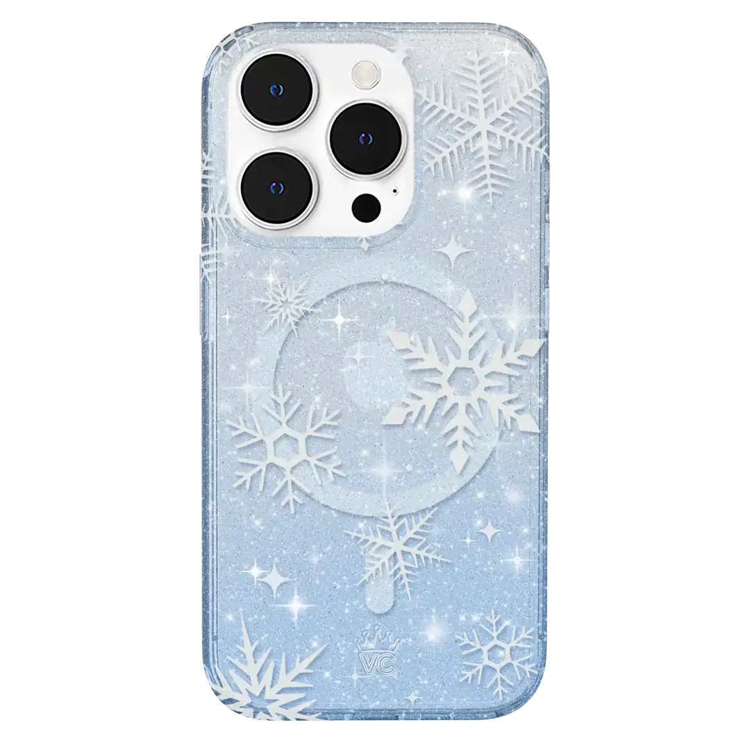 Snow Angel Glitter iPhone Case