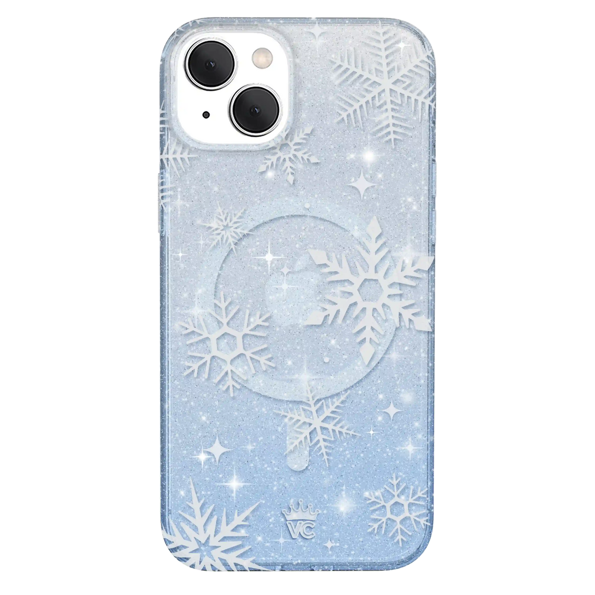 Snow Angel Glitter iPhone Case