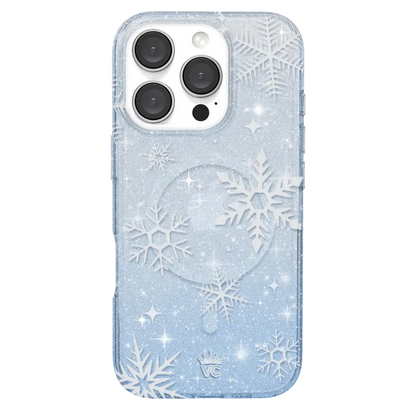 Snow Angel Glitter iPhone Case