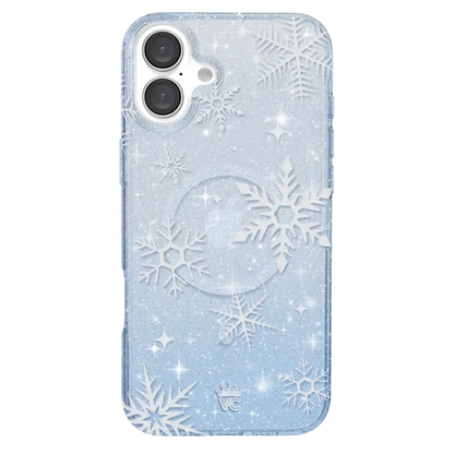 Snow Angel Glitter iPhone Case
