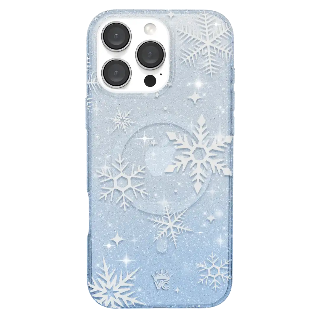 Snow Angel Glitter iPhone Case