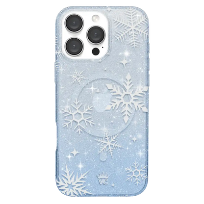 Snow Angel Glitter iPhone Case