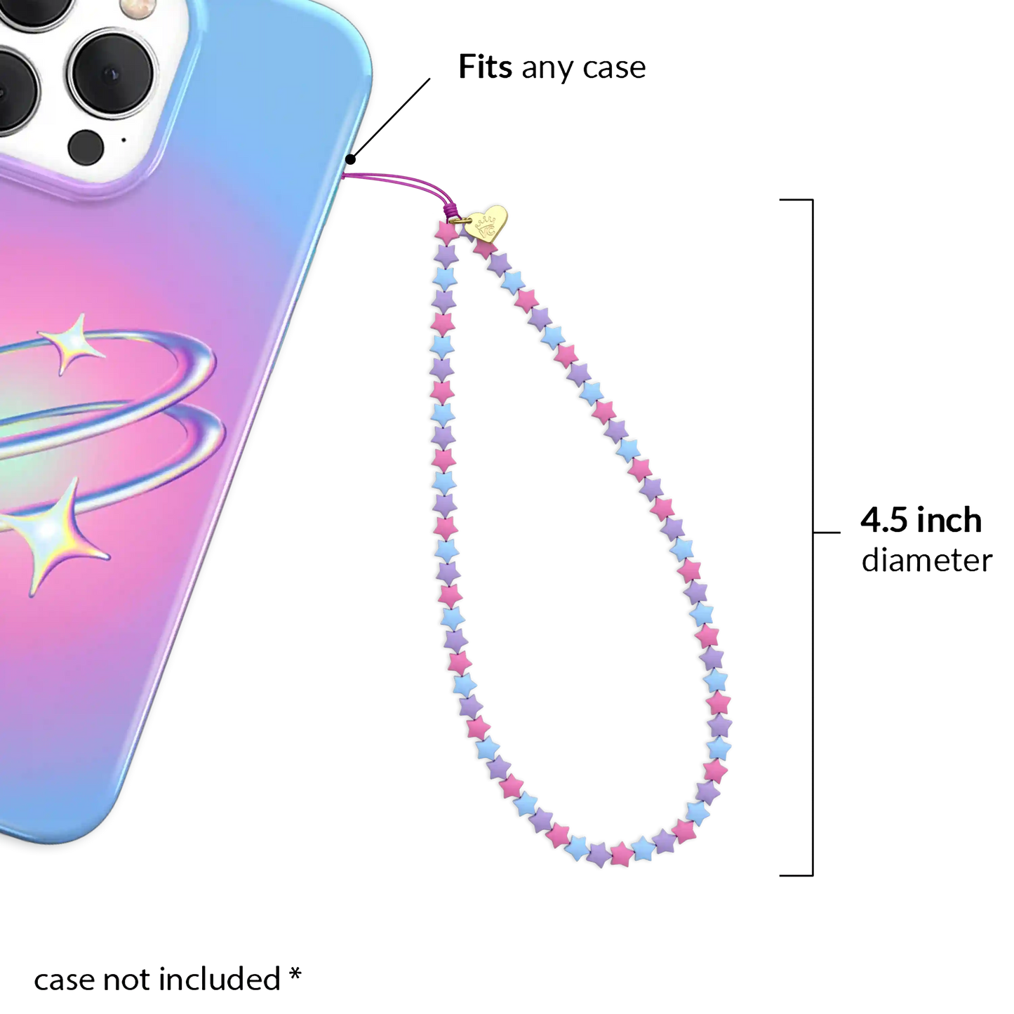 Star Sunset Phone Charm