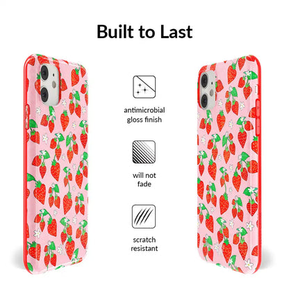 Strawberry Sweethearts iPhone Case