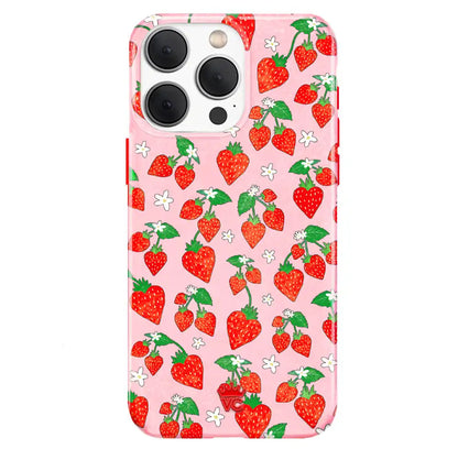 Strawberry Sweethearts iPhone Case