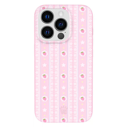 Strawberry Macaron iPhone Case