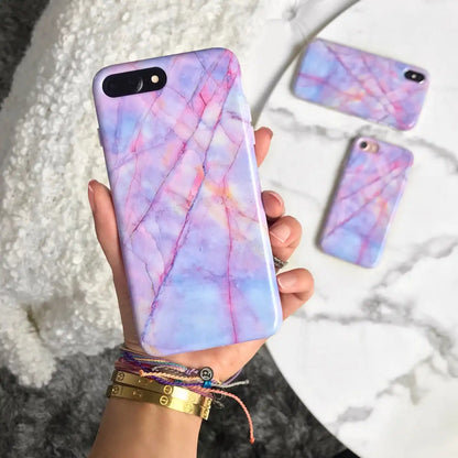 Sunset Marble iPhone Case