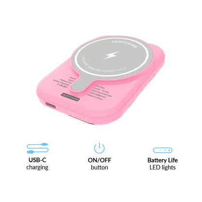 Sweet Cherry Portable MagSafe Charger Power Pack