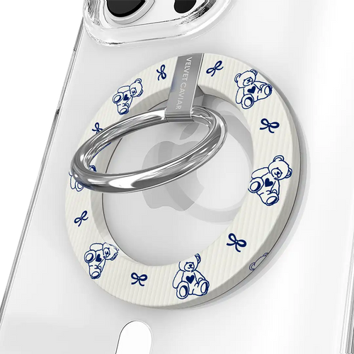 Preppy Teddy MagSafe Grip Ring