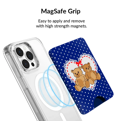 Winter Teddy MagSafe Wallet