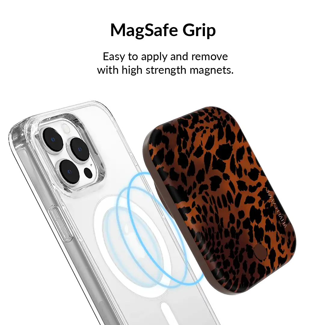 Leopard Tort Portable MagSafe Charger Power Pack