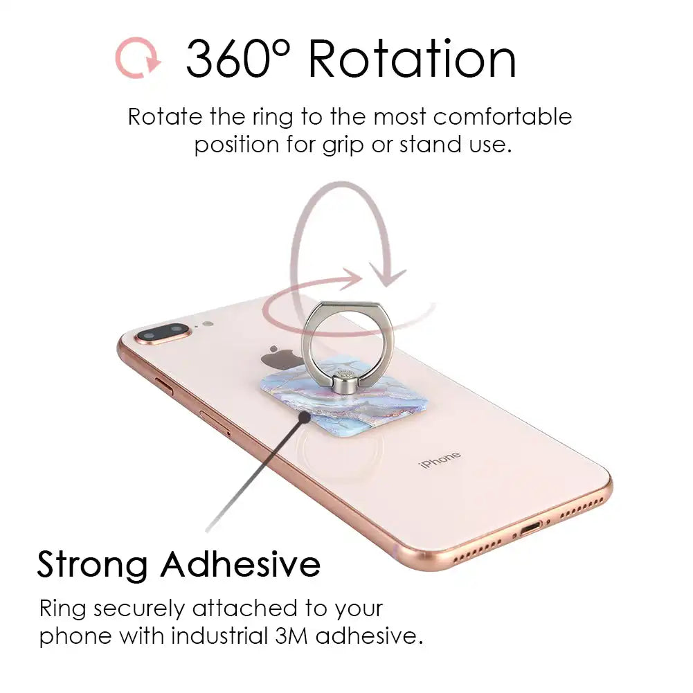 Holo Moonstone Phone Ring