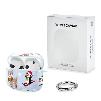 Winter Wonderland Baby Animals AirPod Case
